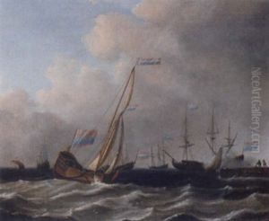 Smalschips In A Swell Off A Jetty
