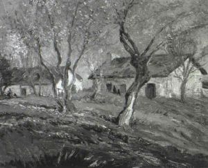 Indian Houses At Warner's Hot Springs, San Diego by Wilson Silsby