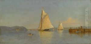 Haverstraw Bay, New York by Francis Augustus Silva