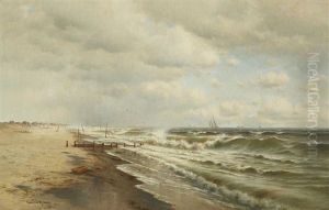 Monmouth Beach, New Jersey by Francis Augustus Silva