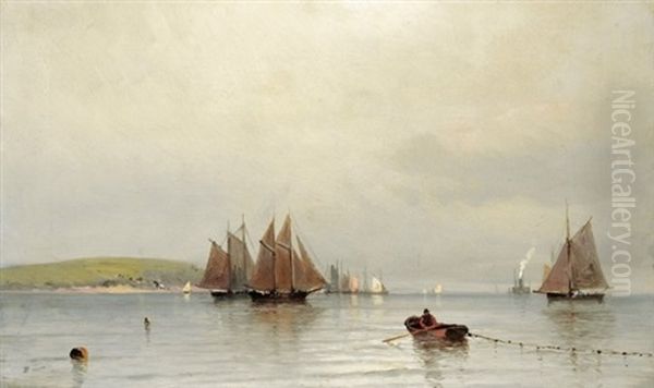 Afternoon In New York Bay - view 1