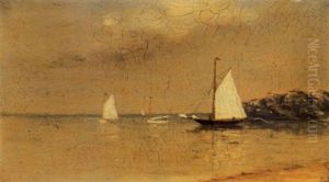 A Good Day For Sailing by Francis Augustus Silva