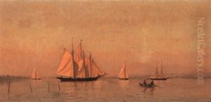 Haverstraw Bay by Francis Augustus Silva