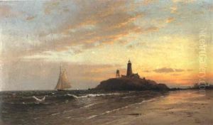 Evening On The Coast by Francis Augustus Silva
