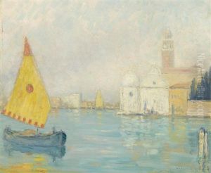 On The Lido, Venice by William Posey Silva