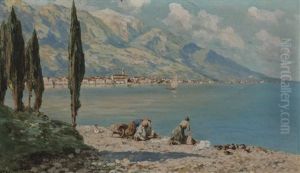 Gardasee - Wascherinnen Am Golf Von Salo