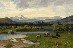 Landskap Fran Tjamotis, Lappland