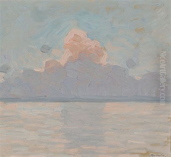 Wolkenstimmung Am Lac Leman - view 1