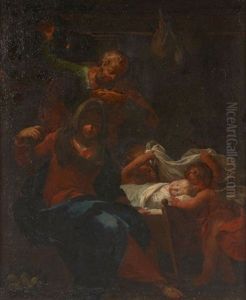 La Nativite by Louis de Silvestre