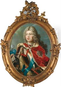 Portrait Des Sachsischen Kurprinzen Und Polnischen Konigs Friedrich August Ii