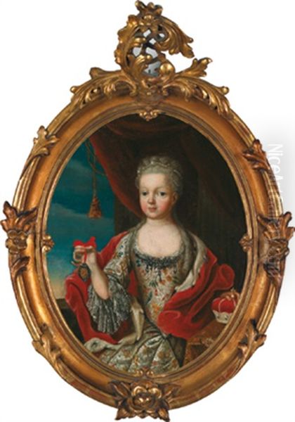 Portrait Der Maria Josepha Von Habsburg, Erzherzogin Von Osterreich, Kurprinzessin Von Sachsen Und Spatere Konigin Von Polen - view 1