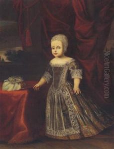 Ganzportrat Eines Madchens by Louis de Silvestre