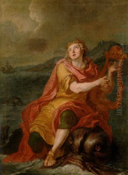 Arion Playing His Lyre - view 1