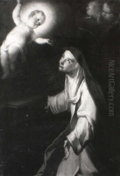 The Christ Child Appearing To St. Catherine Of Siena - view 1