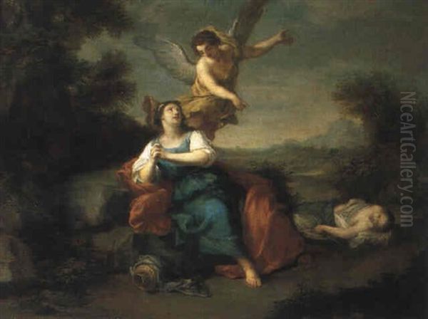 Hagar, Ismael Und Der Engel - view 1