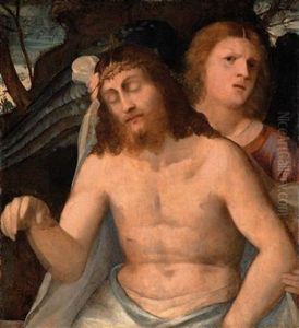 Christ Supported By An Angel