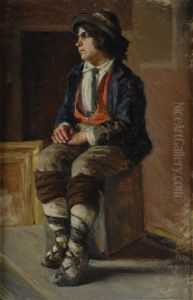 Ciociaro (fronte); Studio Del Pittore (retro)