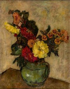 Autumn Flowers by Simkha Simkhovitch