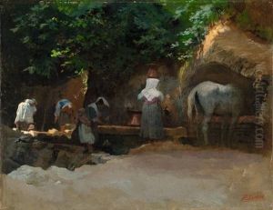 Felsenbrunnen In Anticoli