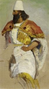 Ein Arabischer Furst (study) by Franz Xavier Simm