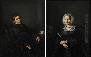 Portrait Of Mr And Mrs Genelli (2)