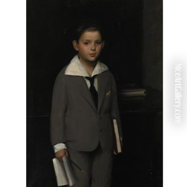 Portrait Of A Schoolboy - view 1