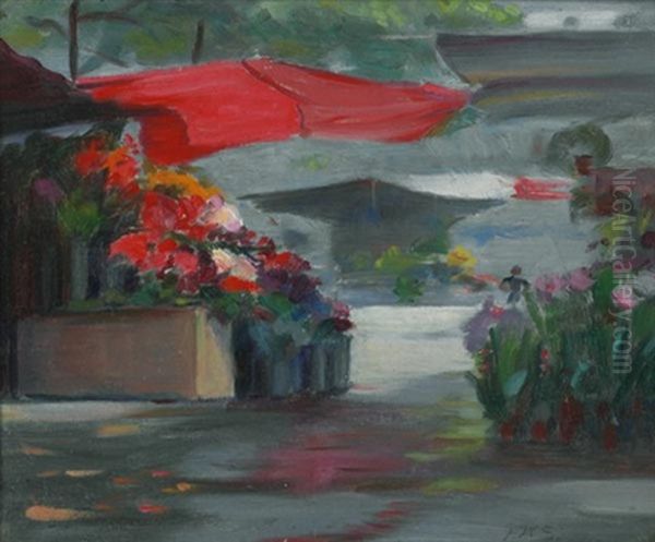 Flower Market, Ile De La Cite, Paris - view 1