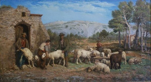 Le Marquage Des Moutons - view 1