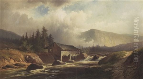 Landscape With Mill, Pennsylvania - view 1