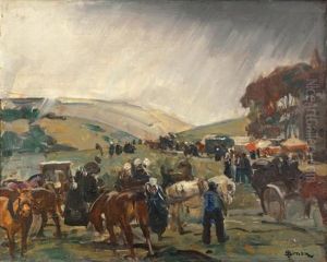 Procession En Pays Bigouden by Lucien Simon