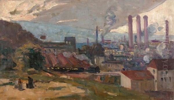 La Ville Industrielle Qui S'eveille (study) - view 1