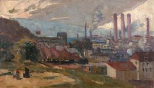 La Ville Industrielle Qui S'eveille (study)