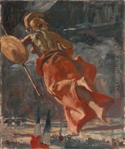 Etude Pour: Pax In Vintute Tua (study)