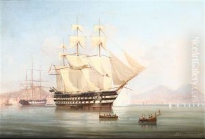 Veliero Nella Rada Di Napoli
