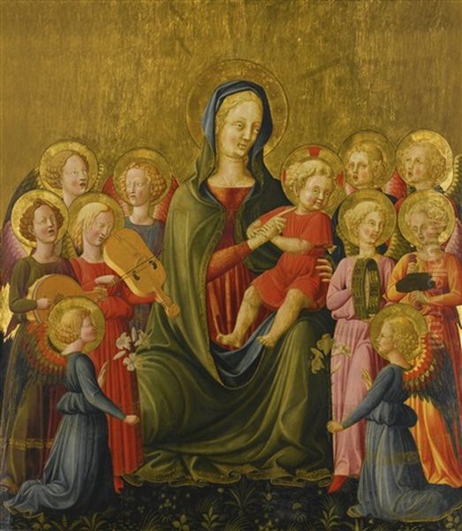 The Madonna And Child With A Host Of Musical Angels - view 1