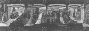 A Wedding Procession by Giovanni di Ser Giovanni di (lo Scheggia) Simone