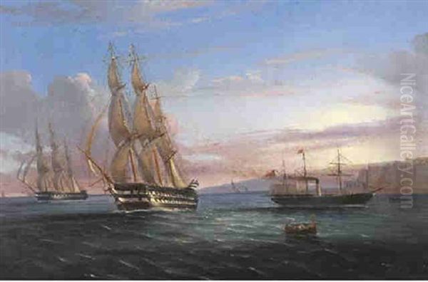 Man-of-war Underway - view 1