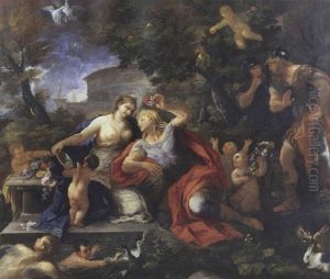 Rinaldo E Armida Nel Giardino Incantato by Giuseppe Simonelli