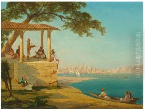 Vue D'istanbul by John Pierre Simonet
