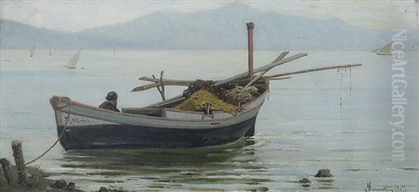 Barca Con Pescatore - view 1