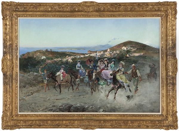 The Donkey Race - view 1