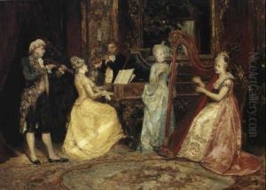 The Music Party by Ettore Simonetti