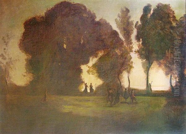 Danseuses Dans Un Paysage - view 1
