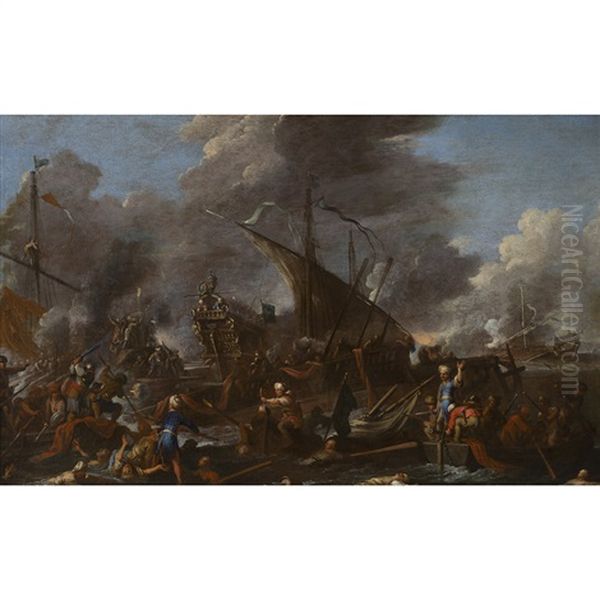 The Battle Of Lepanto - view 1