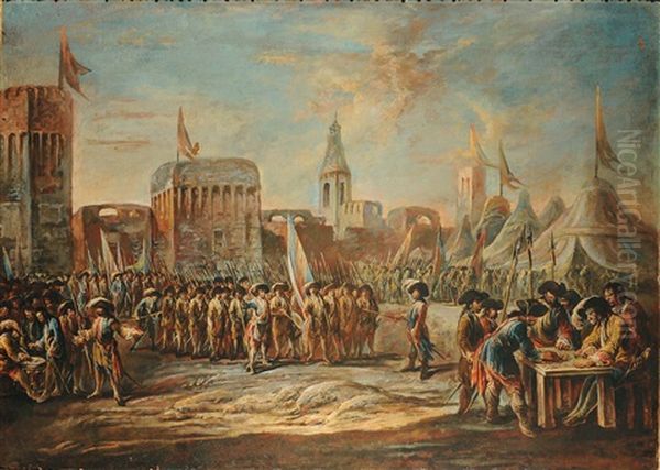 Scene Militari (pair) - view 1
