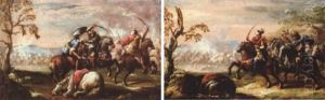 Cavalry Charge by Francesco Simonini