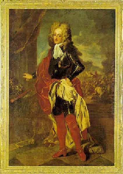 Portraet Af Frederik Iv I Hel Figur - view 1