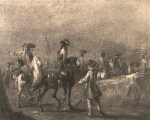 Cavalieri In Marcia by Francesco Simonini