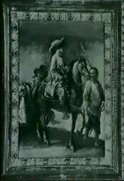 Studies Of Footsoldiers And Cavalrymen, A Pair - view 1