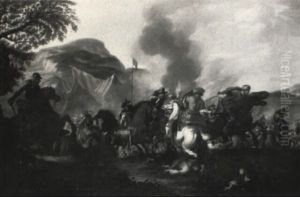 A Crusader Skirmish by Francesco Simonini